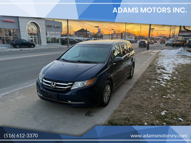 2016 Honda Odyssey for sale at Adams Motors INC. in Inwood NY