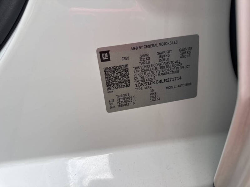 2020 GMC Yukon XL SLE