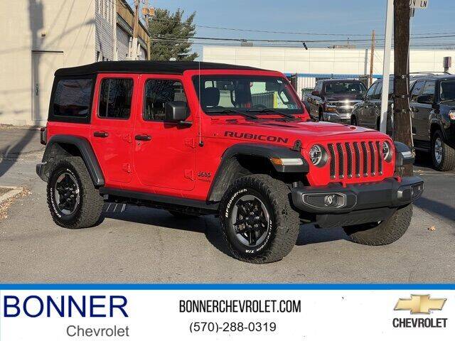 2018 Jeep Wrangler Unlimited for sale at Bonner Chevrolet in Kingston PA