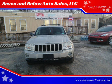 2007 Jeep Grand Cherokee for sale at Seven and Below Auto Sales, LLC in Rockville MD
