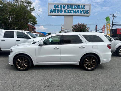 2017 Dodge Durango for sale at Glen Burnie Auto Exchange in Glen Burnie MD