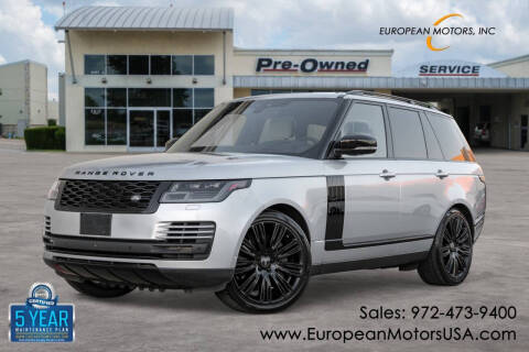 2018 Land Rover Range Rover HSE