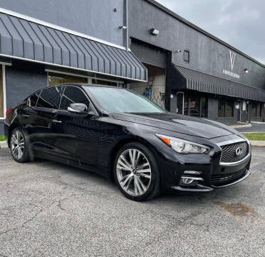 2015 Infiniti Q50 for sale at Motor Trendz Miami in Hollywood FL