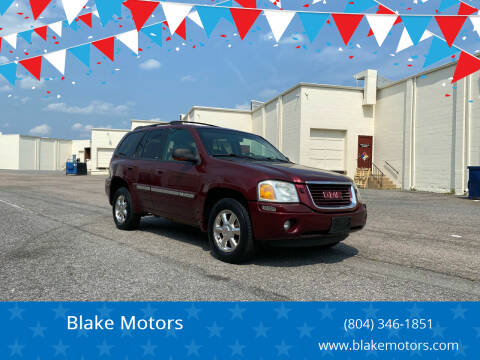 2002 GMC Envoy for sale at Blake Motors in Henrico VA