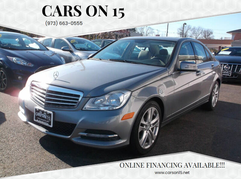 2012 Mercedes-Benz C-Class for sale at Cars On 15 in Lake Hopatcong NJ