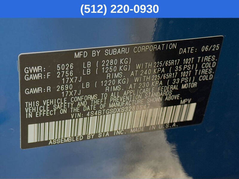 2025 Subaru Outback Wilderness