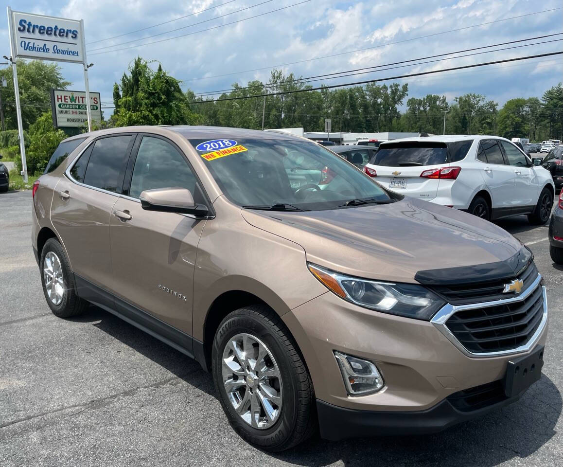 2018 Chevrolet Equinox for sale at Streeters Vehicle Sales in Plattsburgh, NY