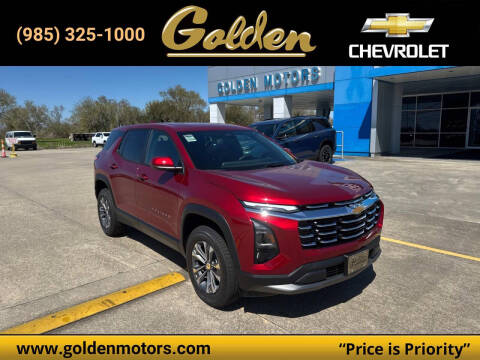 2025 Chevrolet Equinox for sale at GOLDEN MOTORS in Cut Off LA