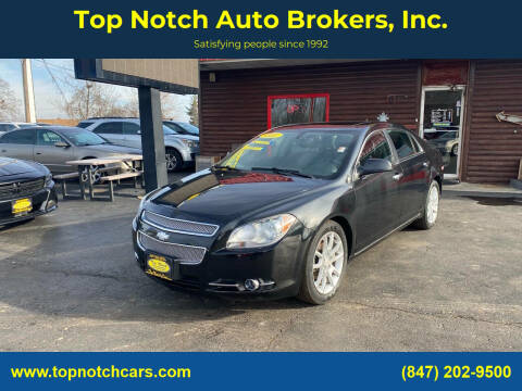 2011 Chevrolet Malibu for sale at Top Notch Auto Brokers, Inc. in McHenry IL