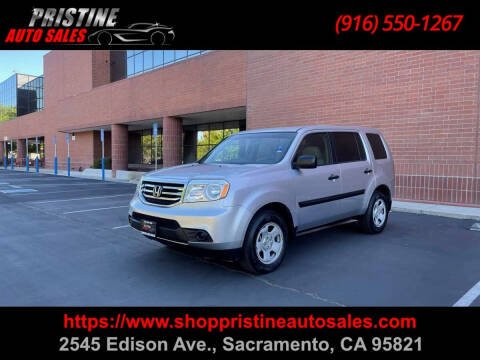 2013 Honda Pilot for sale at Pristine Auto Sales in Sacramento CA