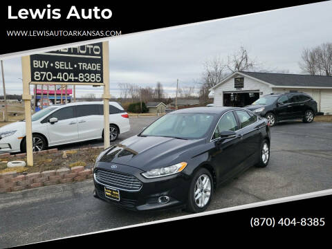 2013 Ford Fusion for sale at Lewis Auto in Mountain Home AR