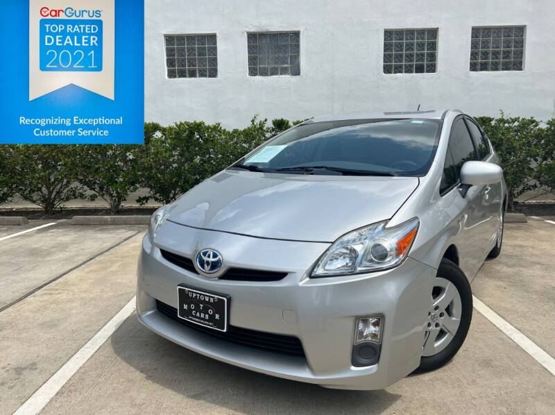 2010 Toyota Prius for sale at UPTOWN MOTOR CARS in Houston TX