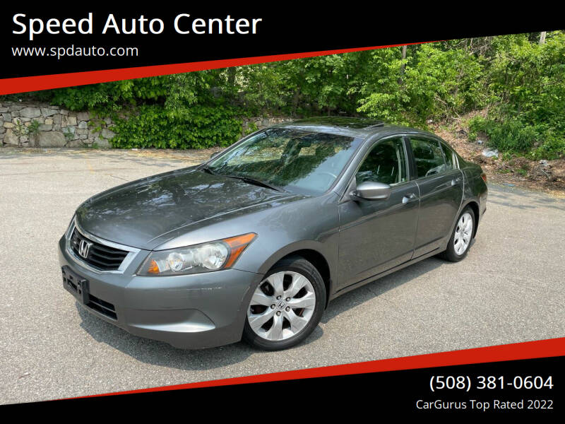 2008 Honda Accord for sale at Speed Auto Center in Milford MA