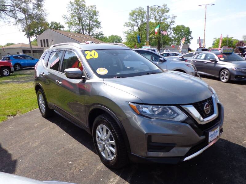 2020 Nissan Rogue for sale at North American Credit Inc. in Waukegan IL