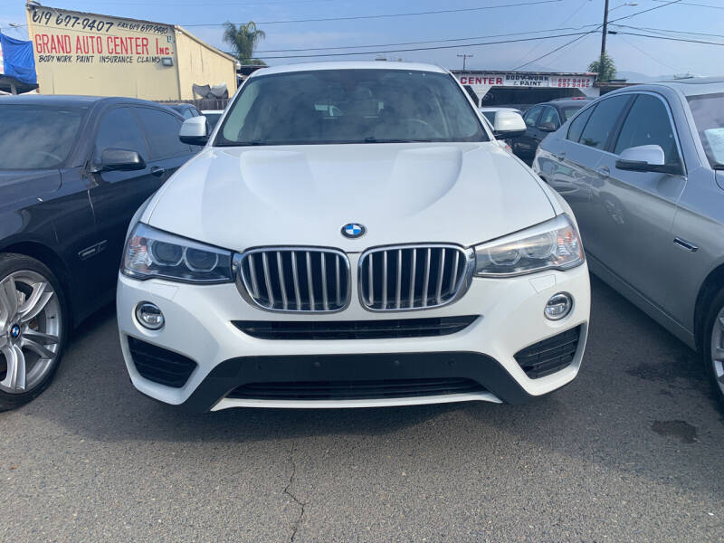 2015 BMW X4 for sale at GRAND AUTO SALES - CALL or TEXT us at 619-503-3657 in Spring Valley CA