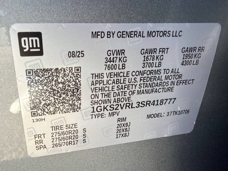 2025 GMC Yukon AT4 Ultimate