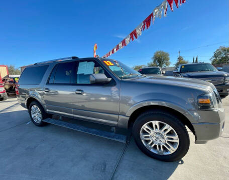 2012 Ford Expedition EL for sale at Fat City Auto Sales in Stockton CA