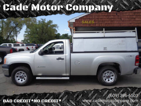 2011 GMC Sierra 1500 for sale at Cade Motor Company in Lawrence Township NJ