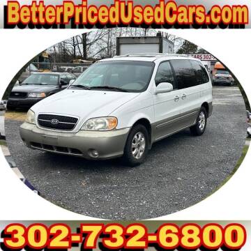 2005 Kia Sedona for sale at Better Priced Used Cars in Frankford DE