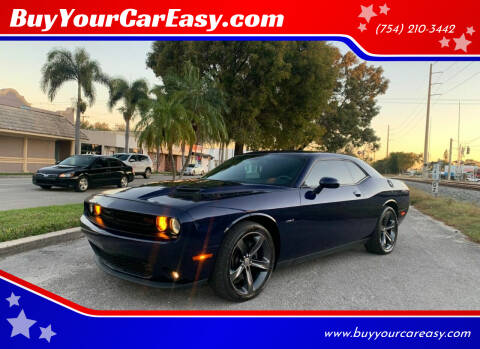 2015 Dodge Challenger for sale at BuyYourCarEasyllc.com in Hollywood FL