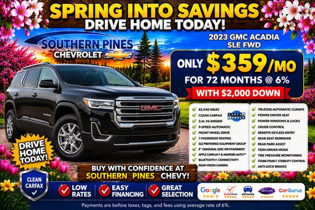 2023 GMC Acadia SLE