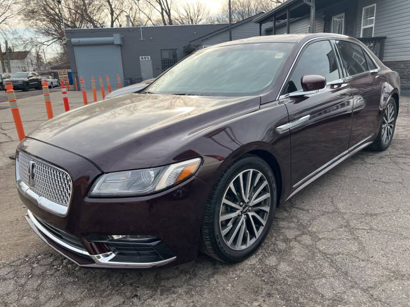2017 Lincoln Continental for sale at Champs Auto Sales in Detroit MI