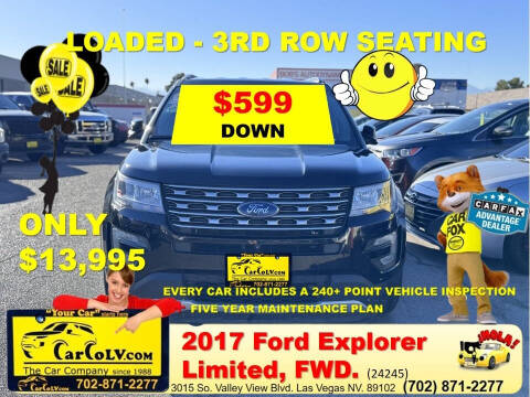 2017 Ford Explorer for sale at The Car Company - $599 down in Las Vegas NV