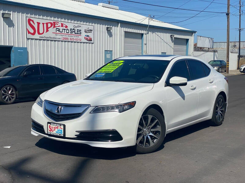 2016 Acura TLX for sale at SUPER AUTO SALES STOCKTON in Stockton CA