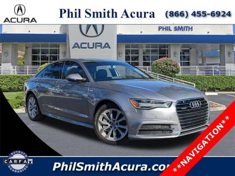 2018 Audi A6 for sale at PHIL SMITH AUTOMOTIVE GROUP - Phil Smith Acura in Pompano Beach FL