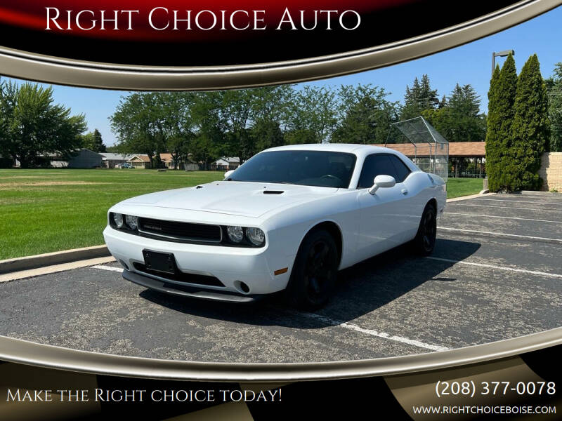 2013 Dodge Challenger for sale at Right Choice Auto in Boise ID