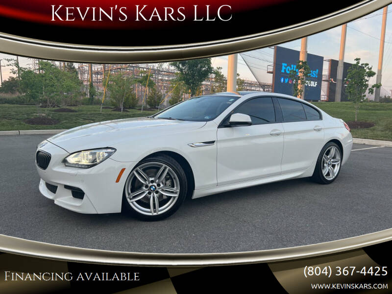 2014 BMW 6 Series for sale at Kevin's Kars LLC in Richmond VA