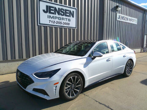 2021 Hyundai Sonata for sale at Jensen's Dealerships in Sioux City IA