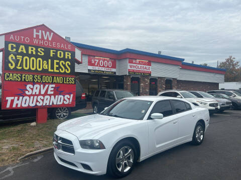 2013 Dodge Charger for sale at HW Auto Wholesale in Norfolk VA