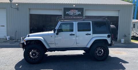 2008 Jeep Wrangler Unlimited for sale at Jack Foster Used Cars LLC in Honea Path SC