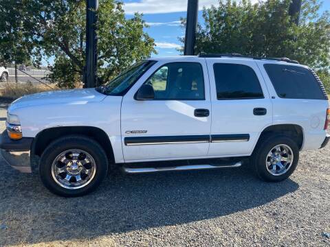 2001 Chevrolet Tahoe for sale at Quintero's Auto Sales in Vacaville CA