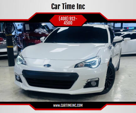 2015 Subaru BRZ for sale at Car Time Inc in San Jose CA