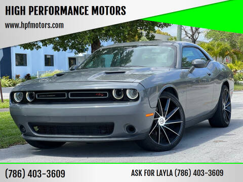 2017 Dodge Challenger for sale at HIGH PERFORMANCE MOTORS in Hollywood FL