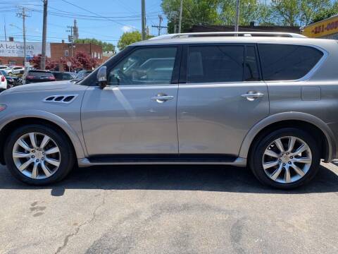 2012 Infiniti QX56 for sale at LONG BROTHERS CAR COMPANY in Cleveland OH