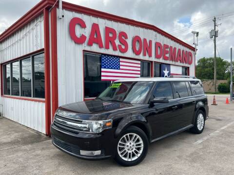 2013 Ford Flex for sale at Cars On Demand 3 in Pasadena TX