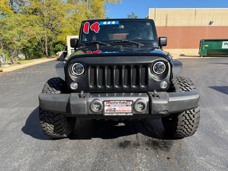 2014 Jeep Wrangler Unlimited for sale at Deals & Trades in Aurora, IL