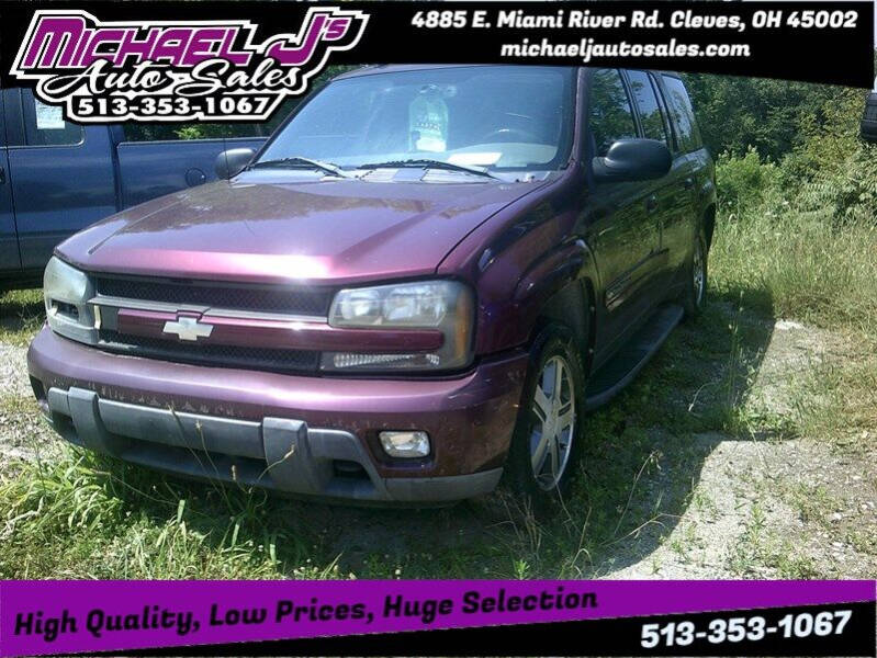 2004 Chevrolet TrailBlazer EXT for sale at MICHAEL J'S AUTO SALES in Cleves OH