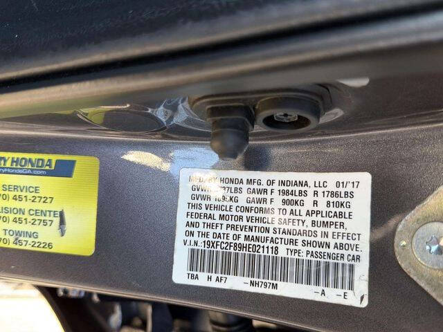 2017 Honda Civic EX w/Honda Sensing