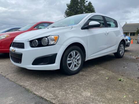 2015 Chevrolet Sonic for sale at M AND S CAR SALES LLC in Independence OR