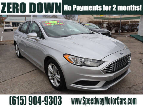 2018 Ford Fusion for sale at Speedway Motors in Murfreesboro TN