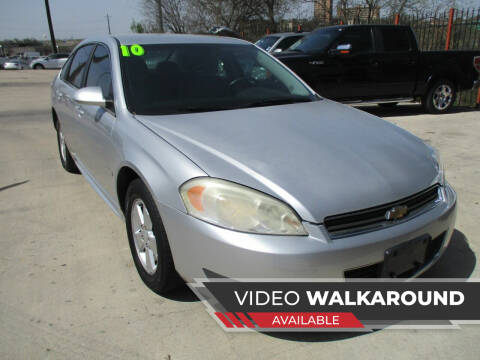 2010 Chevrolet Impala for sale at AFFORDABLE AUTO SALES in San Antonio TX