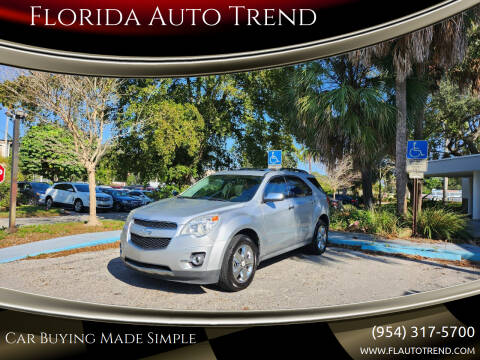 2015 Chevrolet Equinox for sale at Florida Auto Trend in Plantation FL