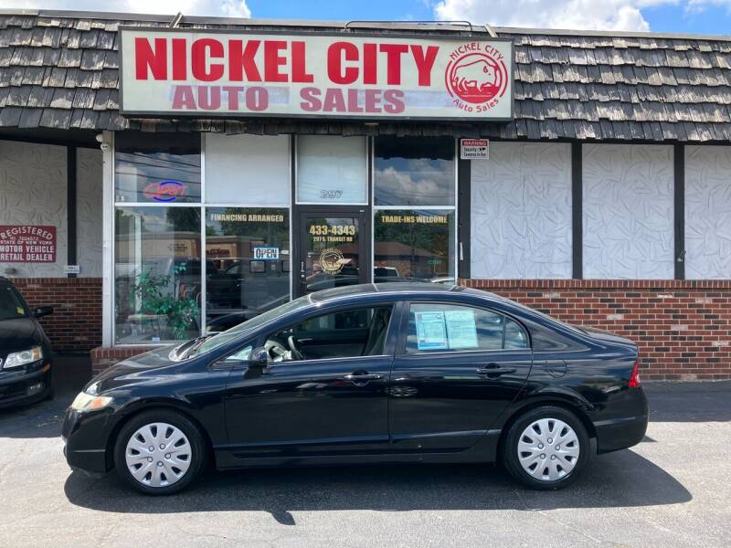 2010 Honda Civic for sale at NICKEL CITY AUTO SALES in Lockport NY