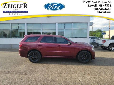 2018 Dodge Durango for sale at Zeigler Ford of Plainwell- Jeff Bishop in Plainwell MI