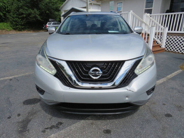 2015 Nissan Murano for sale at Colbert's Auto Outlet in Hickory, NC