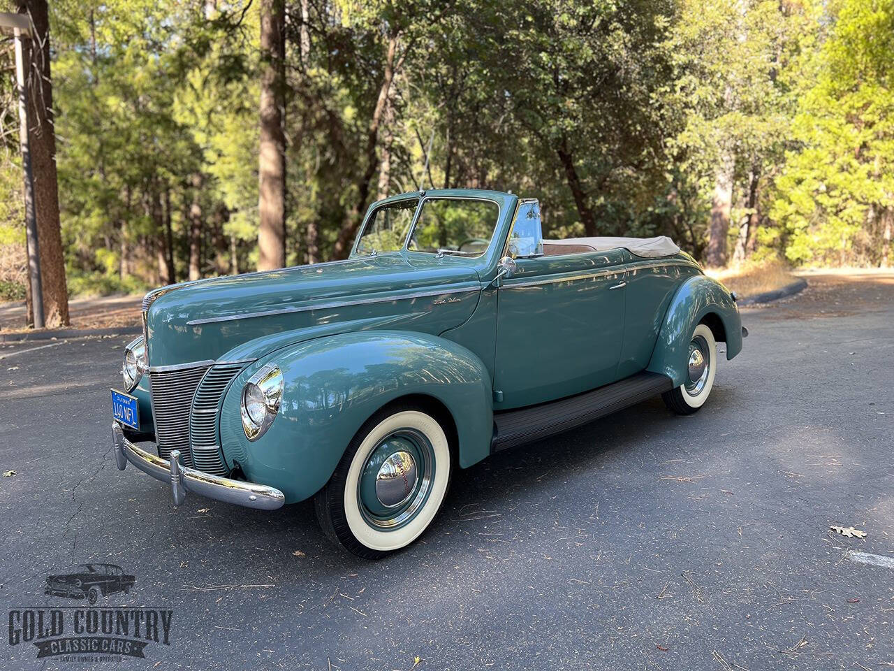 1940 Ford Cabriolet for sale at Gold Country Classic Cars in Nevada City, CA